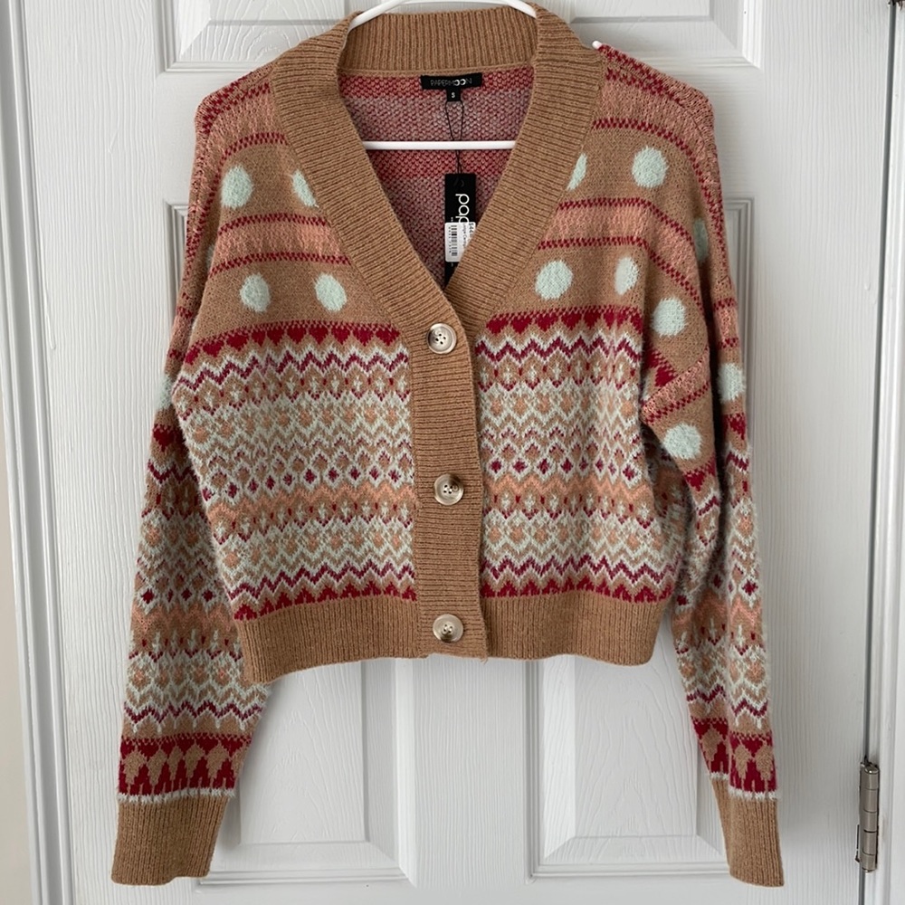 NWT. Papermoon cardigan